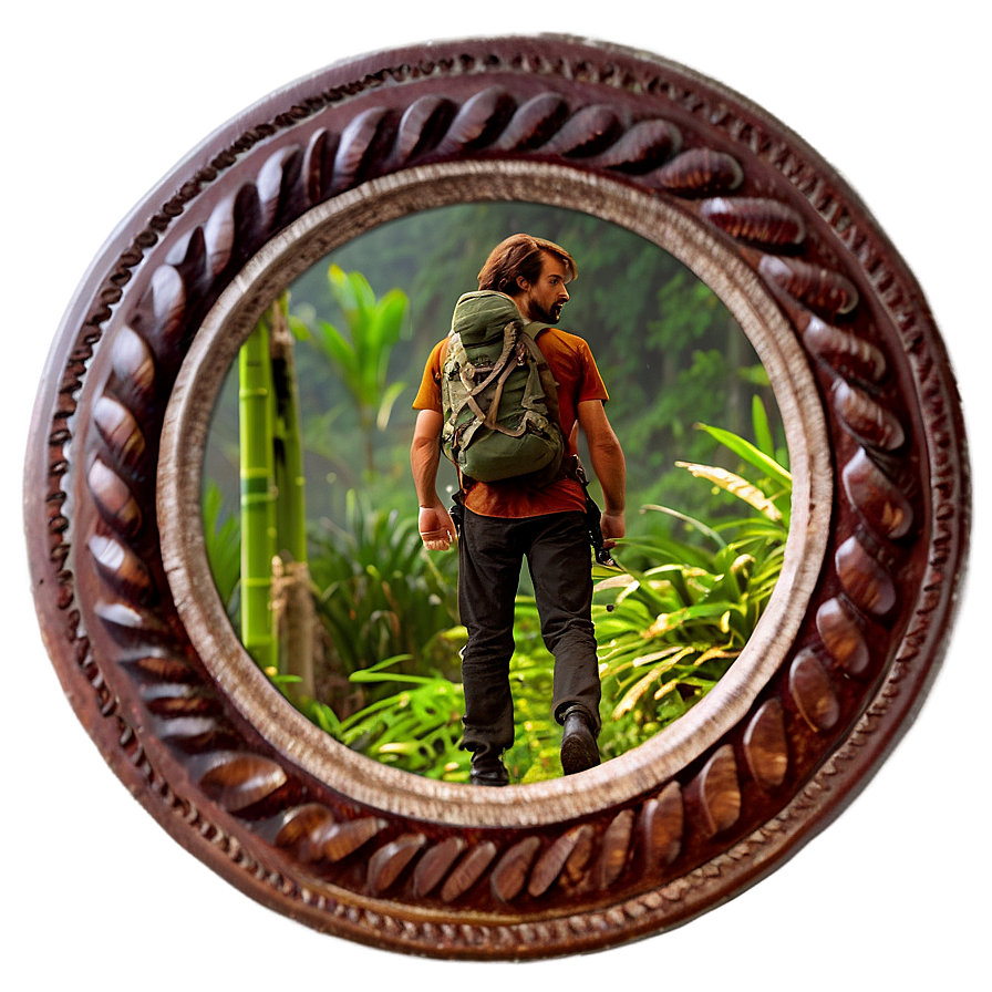 Solo Walking Adventure Png Hdo PNG image