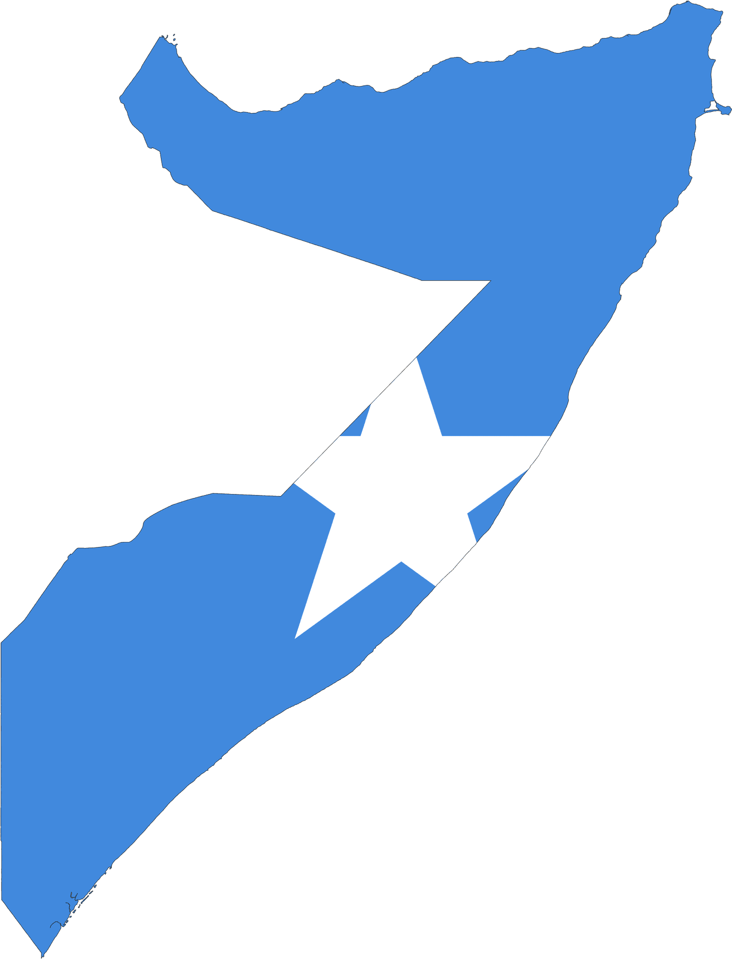 Somalia Flag Graphic PNG image