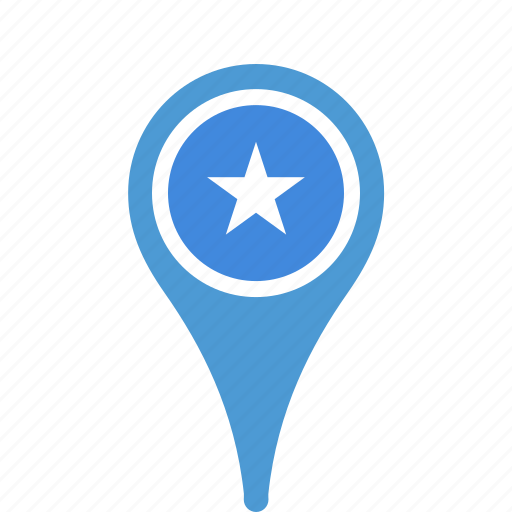 Somalia Location Icon PNG image