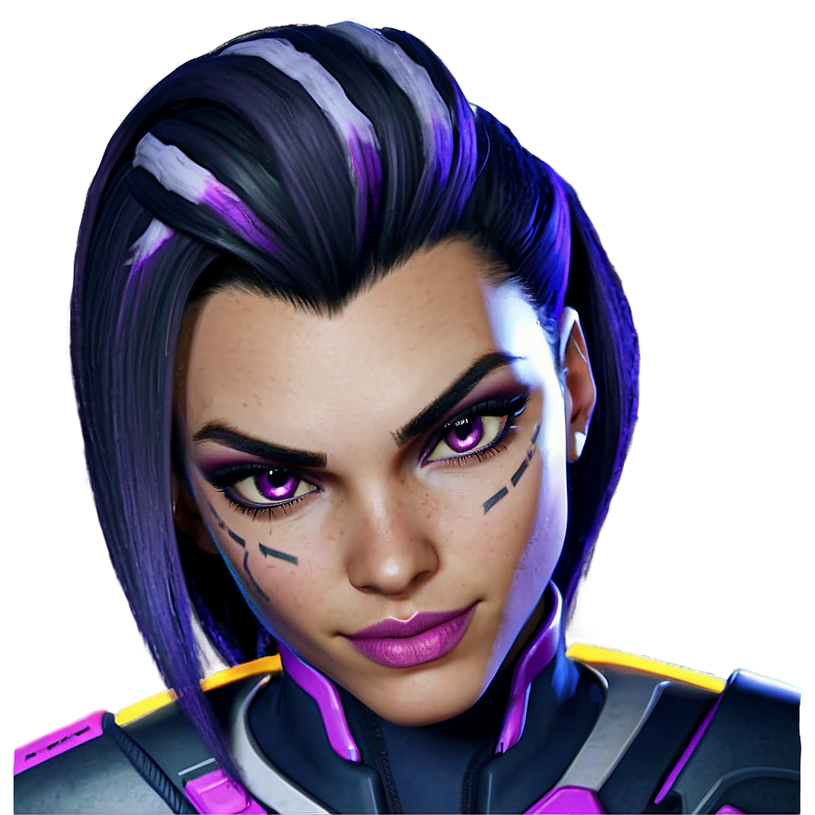 Sombra Overwatch League Skin Png 73 PNG image