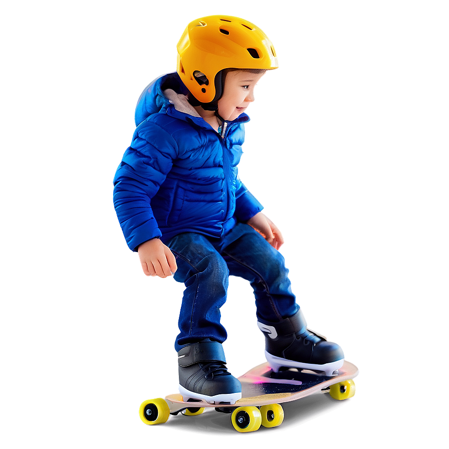 Son Learning To Skate Png 73 PNG image