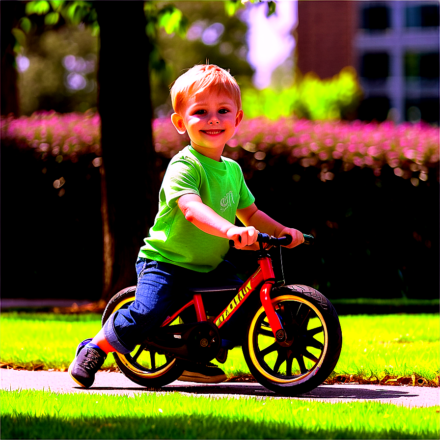 Son's First Bike Ride Png Xuo60 PNG image