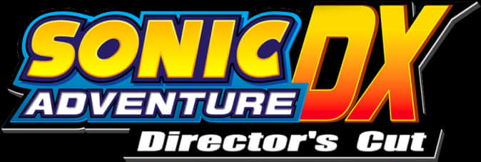 Sonic Adventure D X Directors Cut Logo PNG image