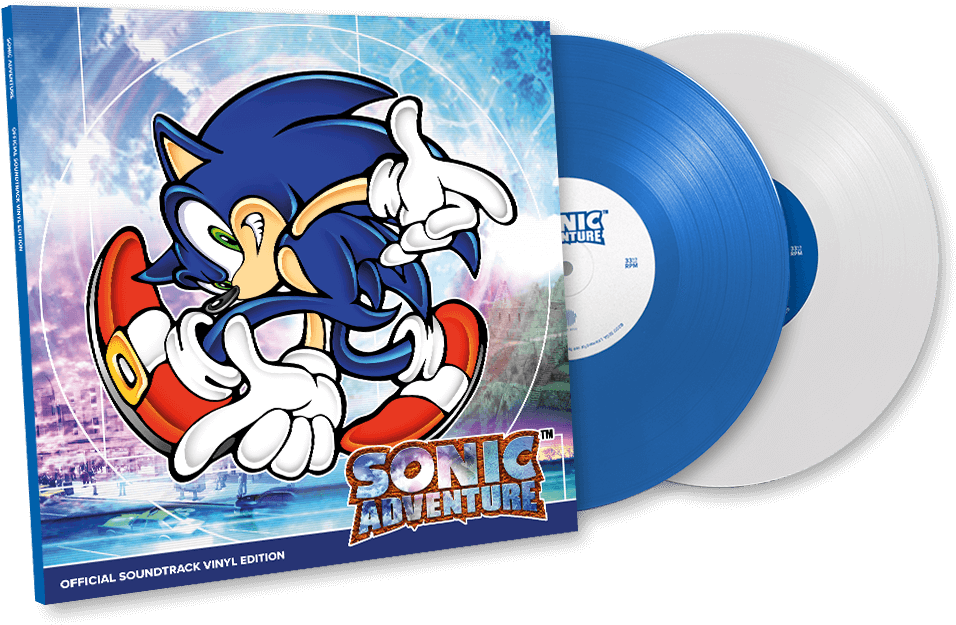 Sonic Adventure Soundtrack Vinyl PNG image