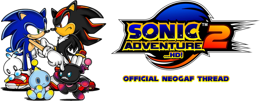 Sonic Adventure2 Charactersand Logo PNG image