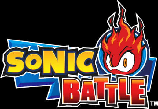 Sonic Battle Game Logo PNG image