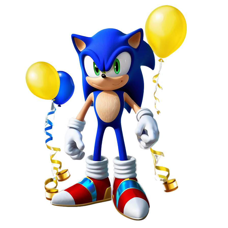 Sonic Birthday Party Outfit Ideas Png 96 PNG image