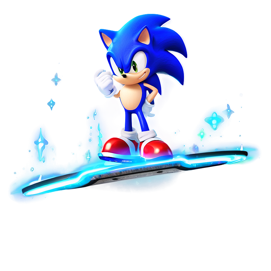 Sonic Hoverboard Adventure Png Oxh PNG image