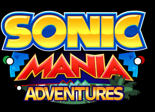 Sonic Mania Adventures Logo PNG image