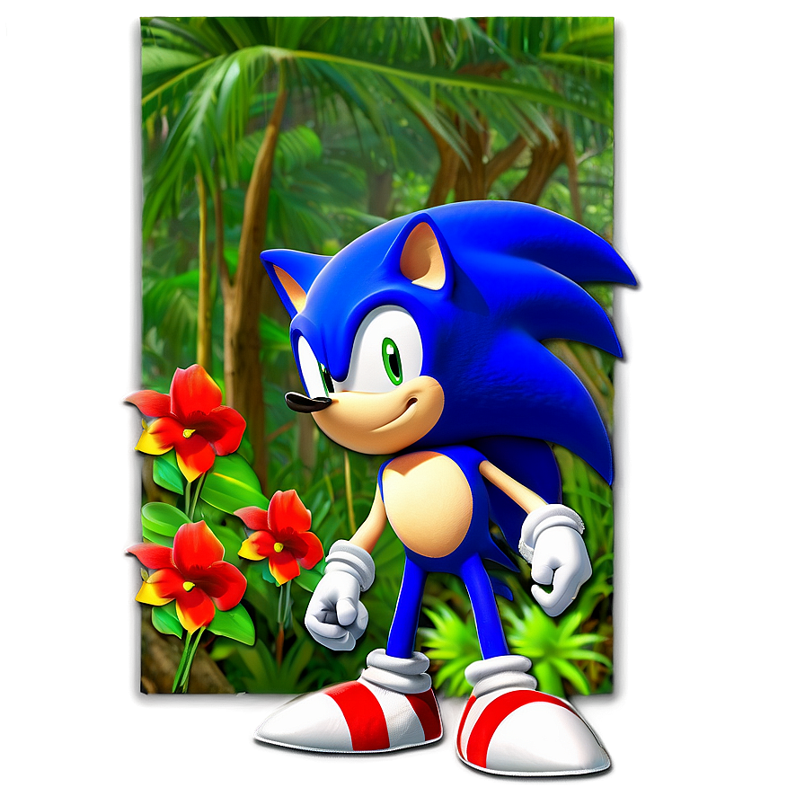 Sonic's Jungle Adventure Png 06272024 PNG image