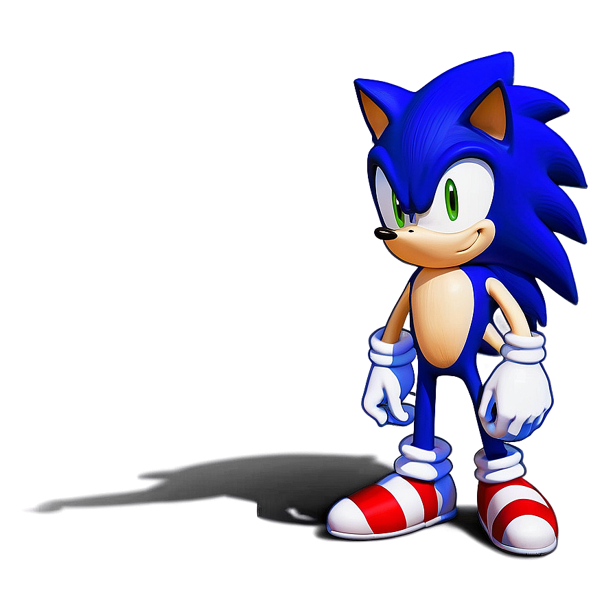 Sonic Side View Transparent Png 05262024 PNG image