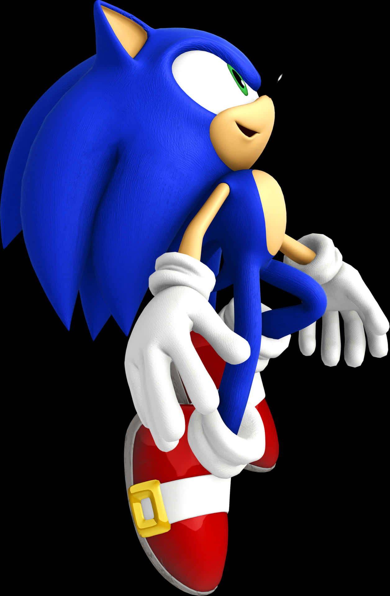 Sonic The Hedgehog Classic Pose PNG image