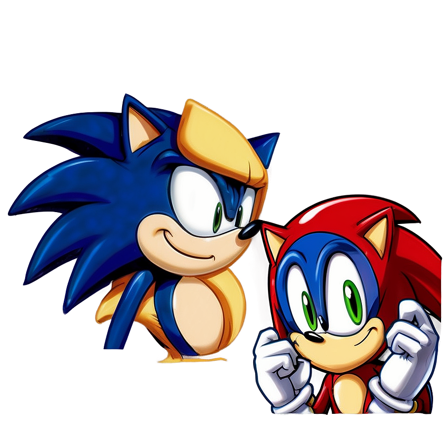 Sonic The Hedgehog Face Close-up Png 05232024 PNG image