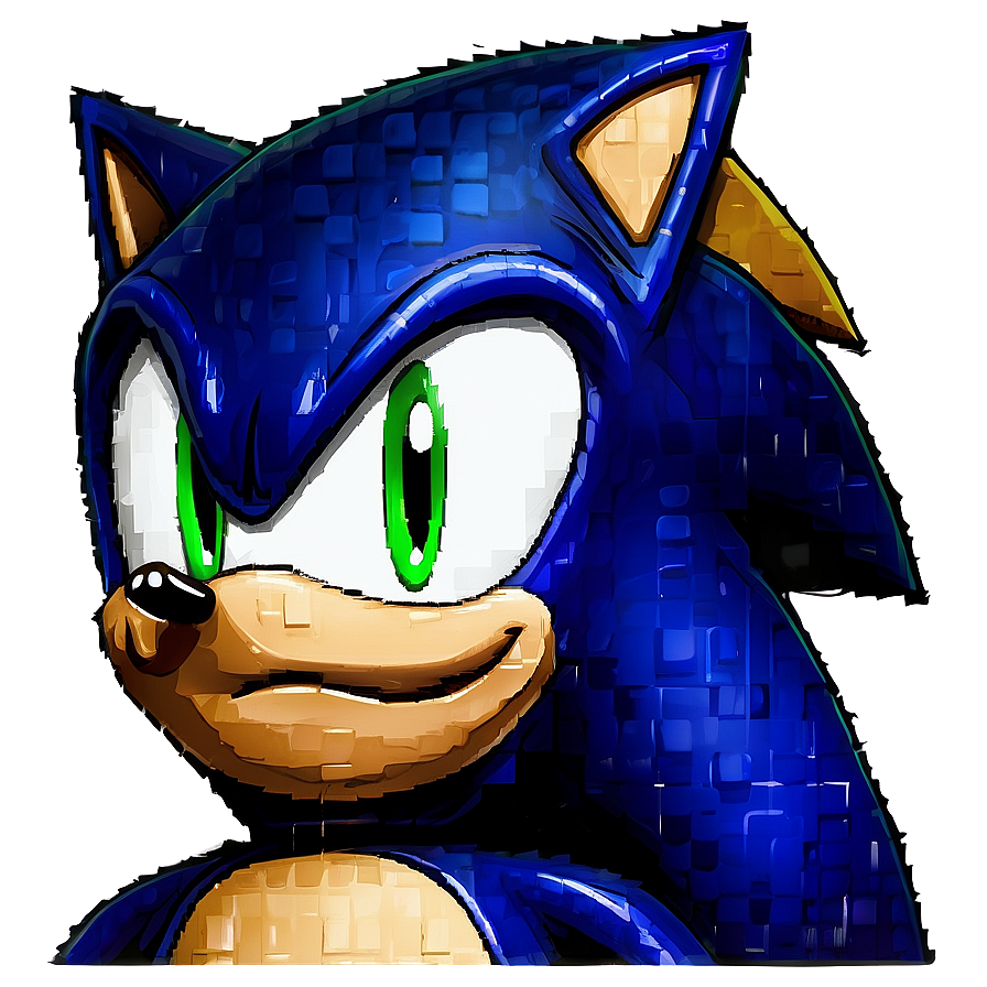 Sonic The Hedgehog Pixel Art Png 84 PNG image