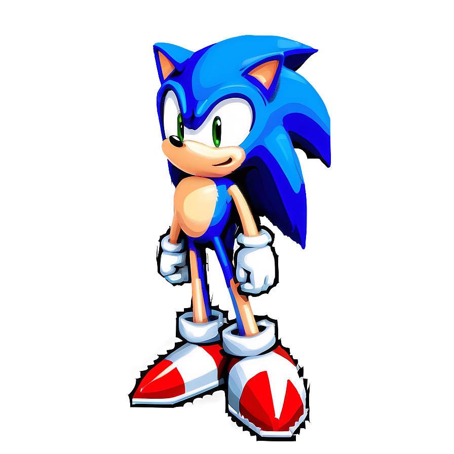 Sonic The Hedgehog Pixel Art Png Ckc27 PNG image