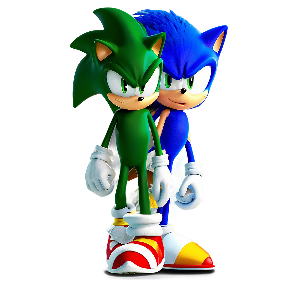 Sonic The Hedgehog Victory Pose Png 05232024 PNG image