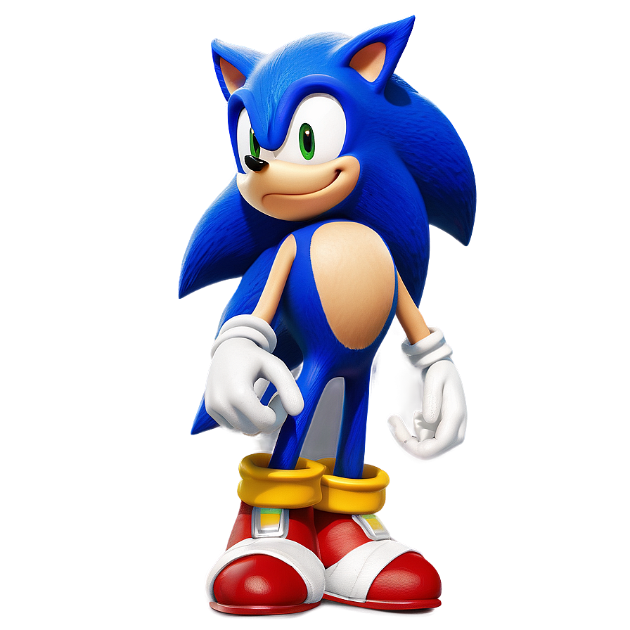 Sonic The Hedgehog Victory Pose Png Bjl10 PNG image