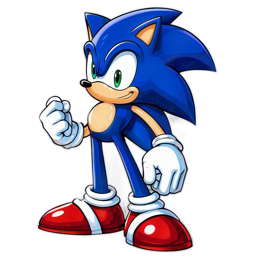 Sonic The Hedgehog Winter Theme Png 05232024 PNG image