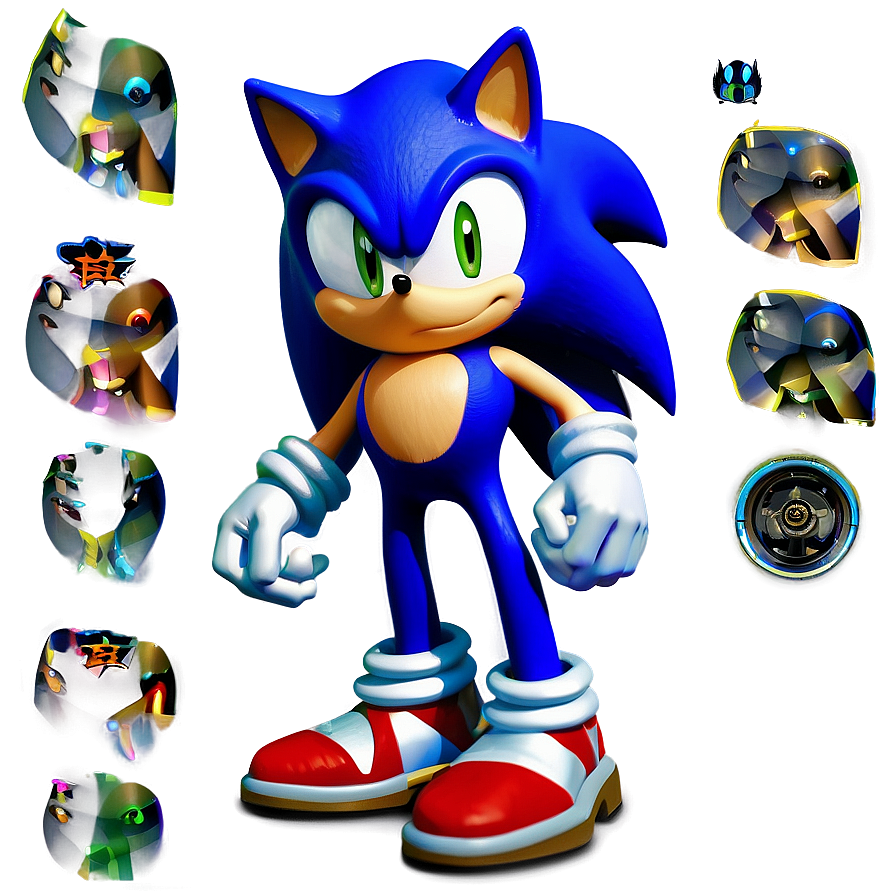 Sonic Tv Show Characters Png Njc PNG image