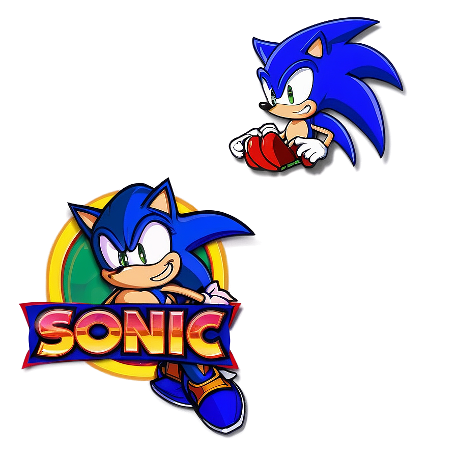 Sonic X Logo Png Fow PNG image