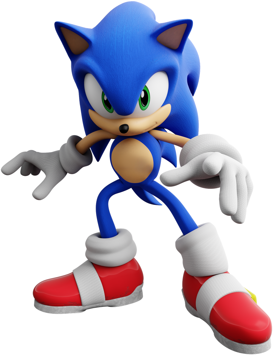 Sonicthe Hedgehog Adventure Pose PNG image