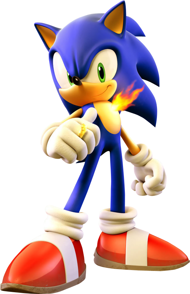 Sonicthe Hedgehog Classic Pose PNG image