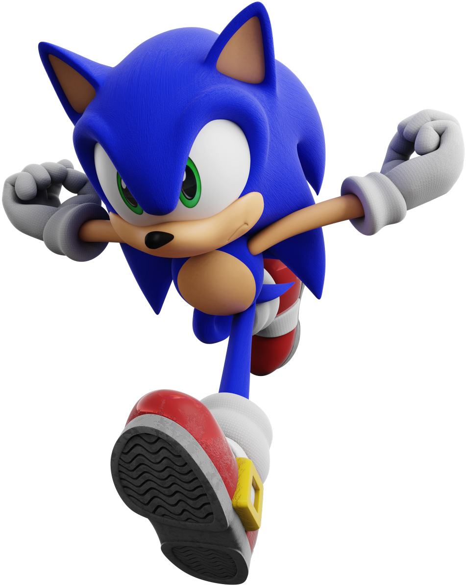 Sonicthe Hedgehog Running Adventure PNG image