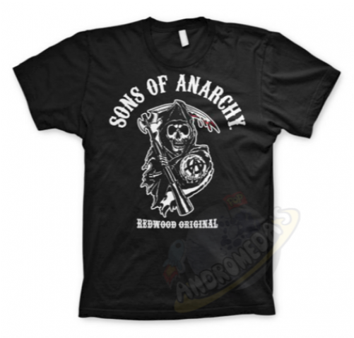 Sonsof Anarchy Black Tshirt PNG image