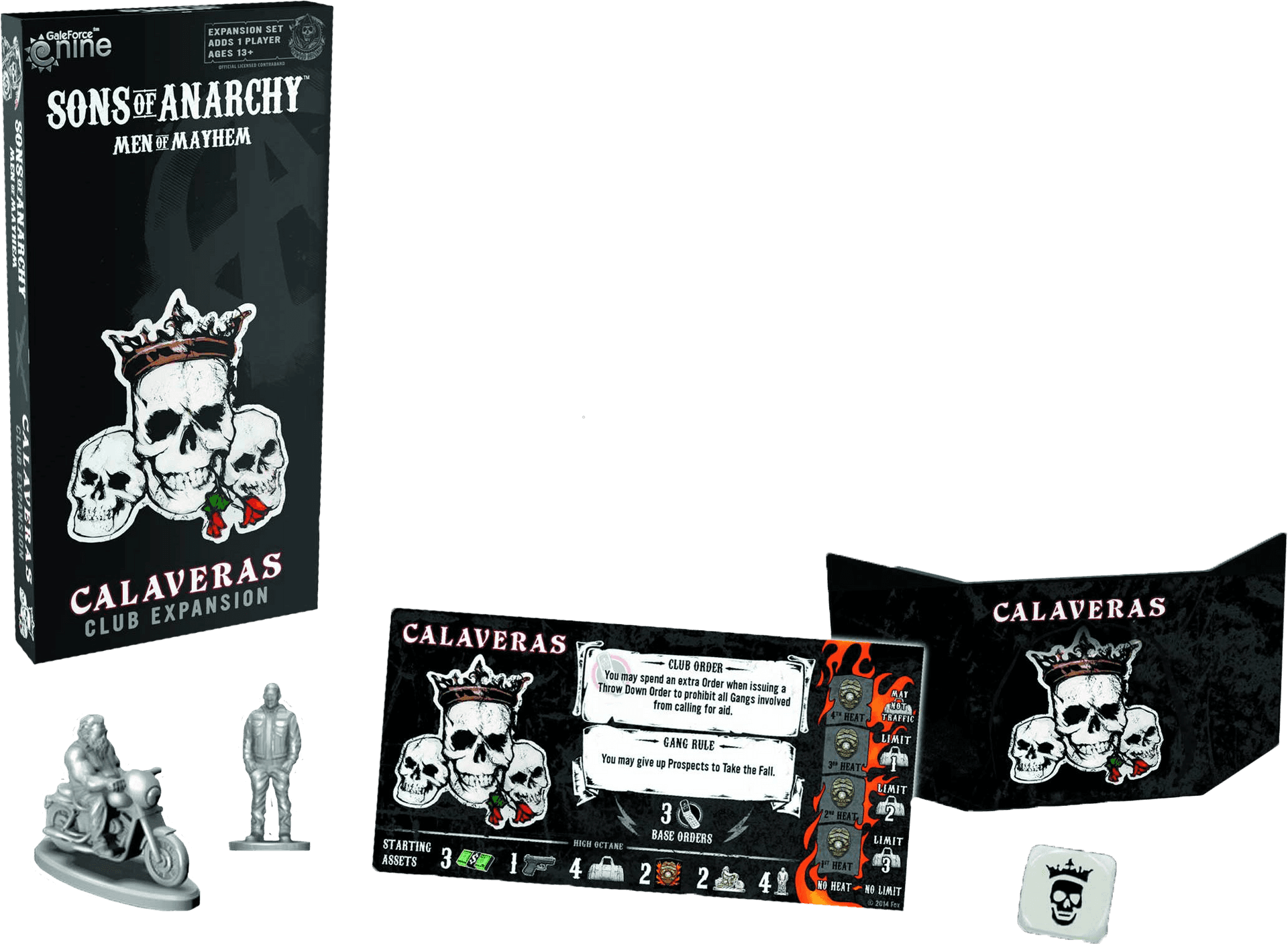 Sonsof Anarchy Calaveras Expansion PNG image
