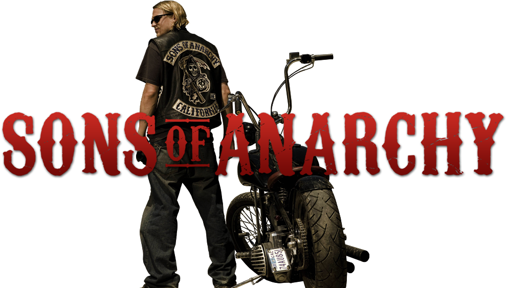 Sonsof Anarchy Motorcycleand Logo PNG image