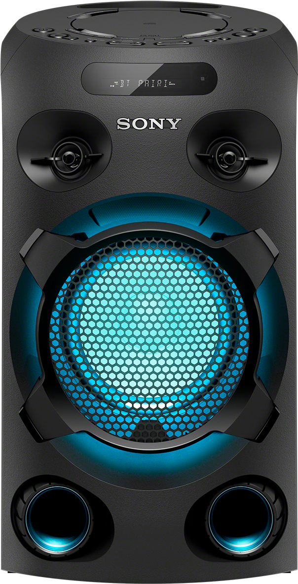 Sony Portable Party Speaker System PNG image