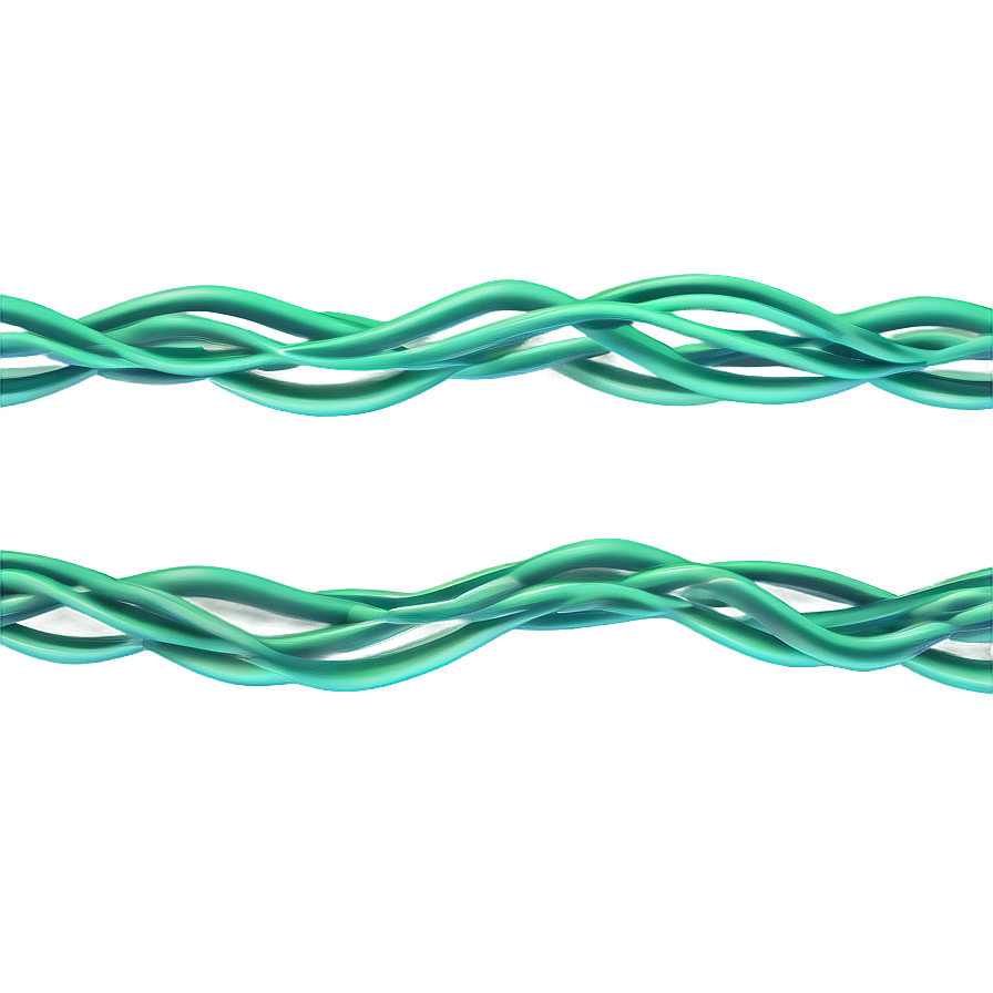 Soothing Green Wavy Lines Png 06212024 PNG image