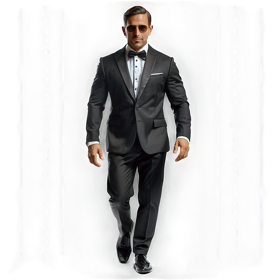 Sophisticated Black Tie Png 24 PNG image