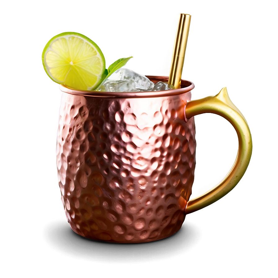 Sophisticated Moscow Mule Cocktail Png 06282024 PNG image