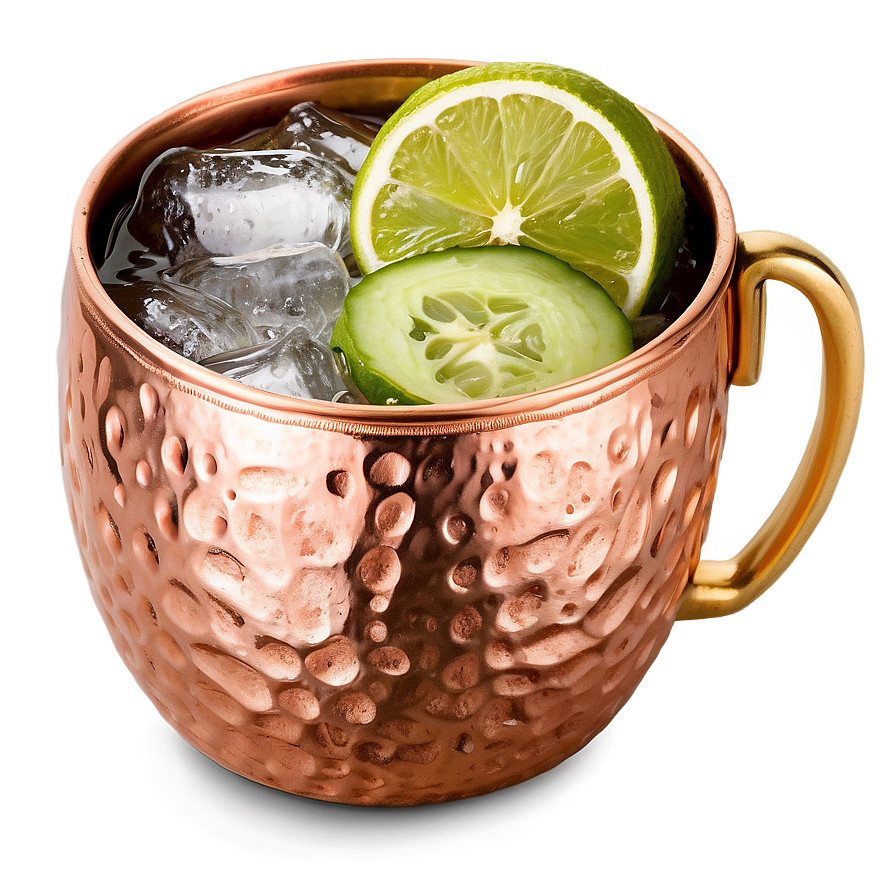 Sophisticated Moscow Mule Cocktail Png Ldx PNG image