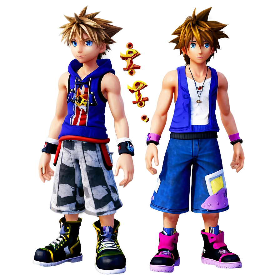 Sora And Riku Png 06252024 PNG image