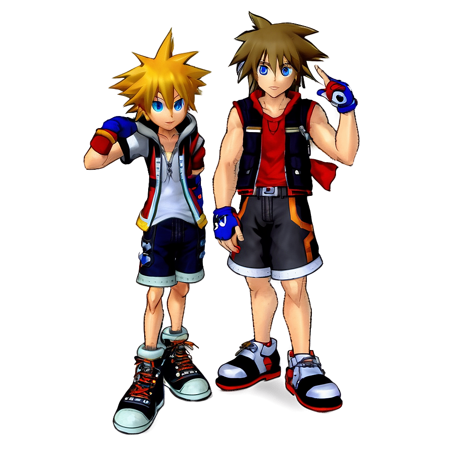 Sora And Riku Png 06252024 PNG image