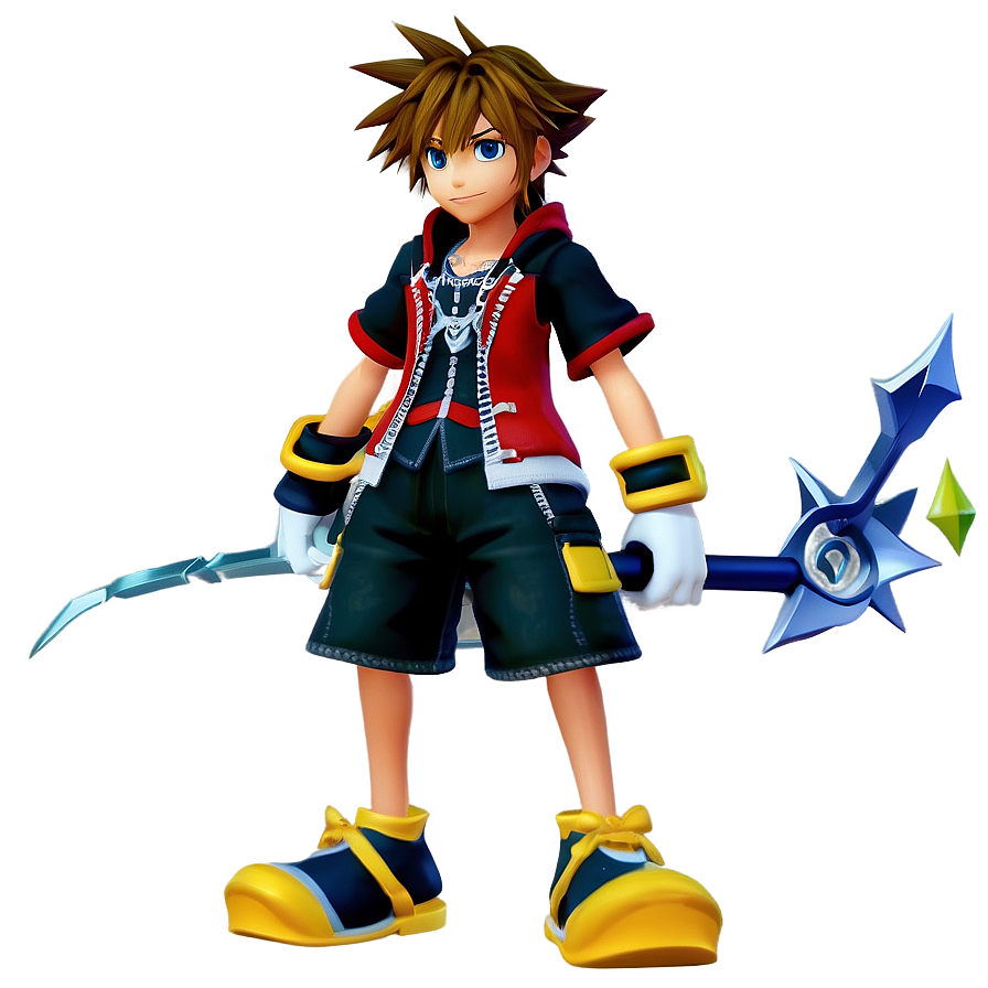 Sora Kingdom Hearts 3 Png 06252024 PNG image