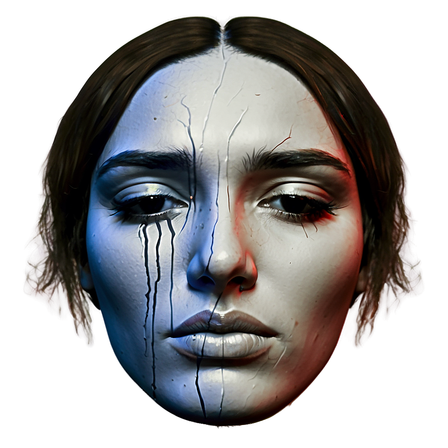 Sorrow Face Design Png Lmv68 PNG image