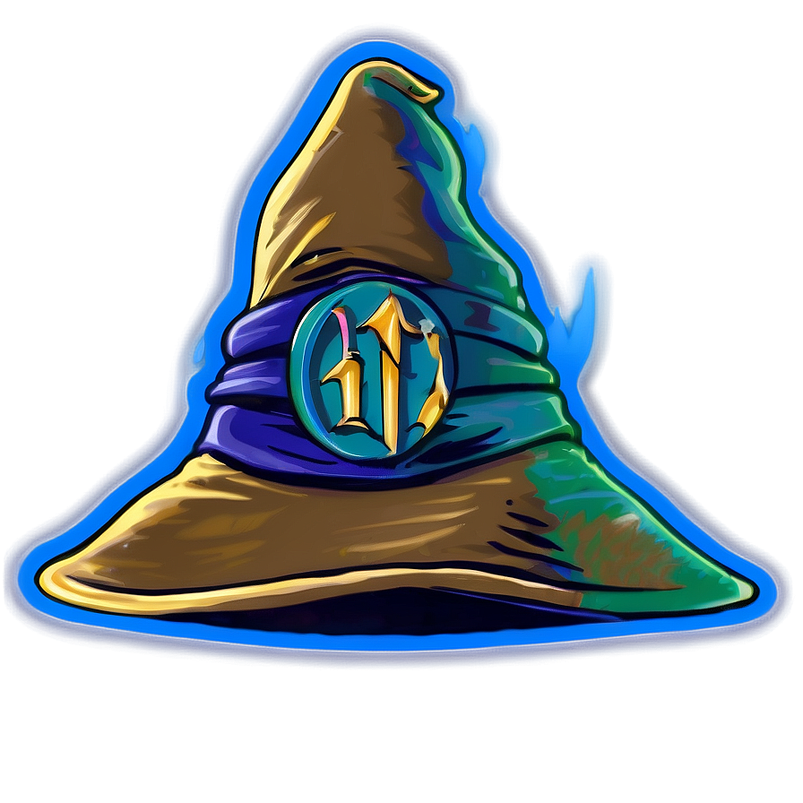 Sorting Hat With Hogwarts Houses Png 06202024 PNG image