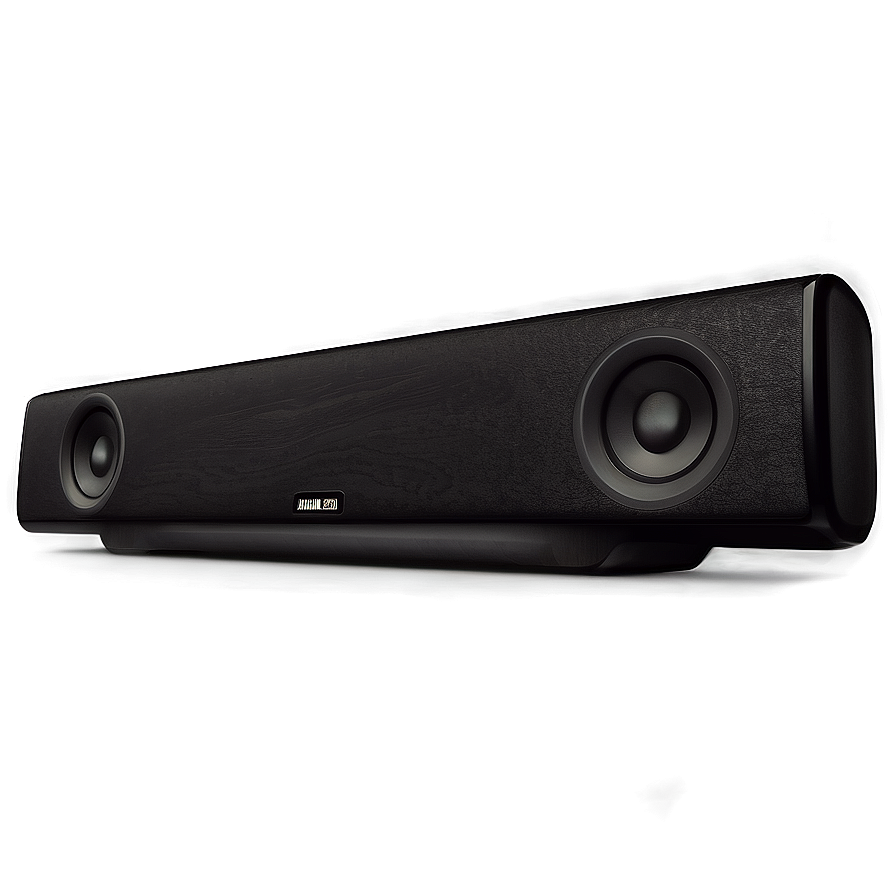 Sound Bar Black Png 06282024 PNG image