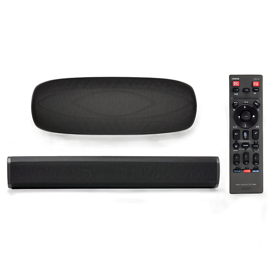 Sound Bar Black Png 06282024 PNG image