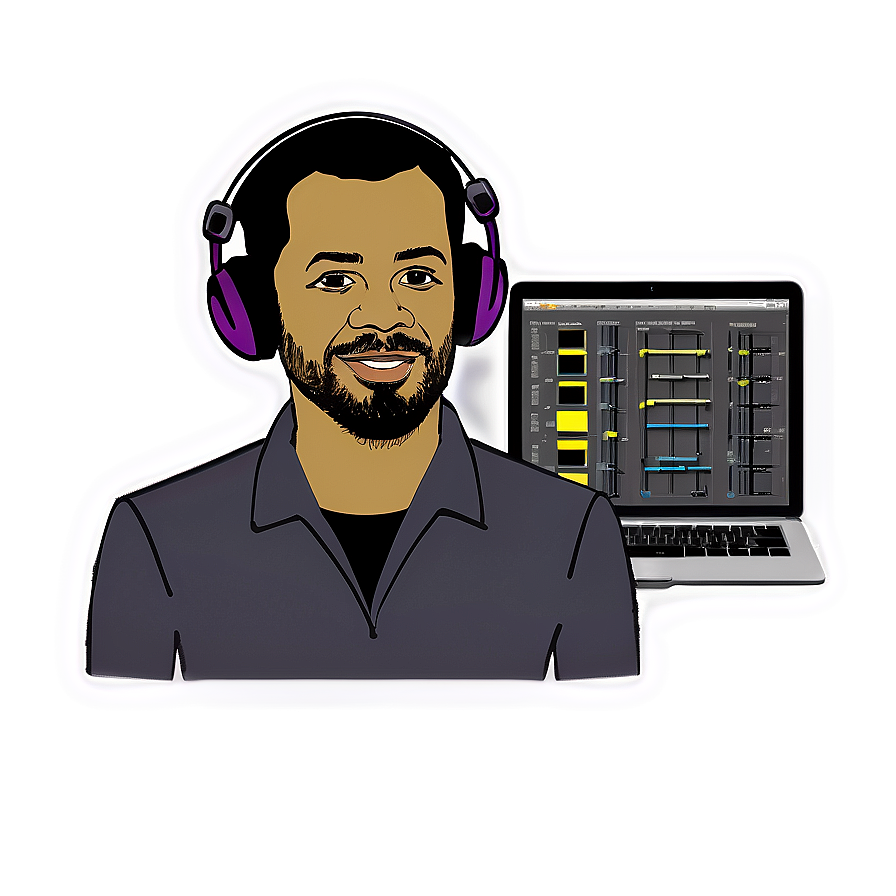 Sound Engineer Png Scl PNG image