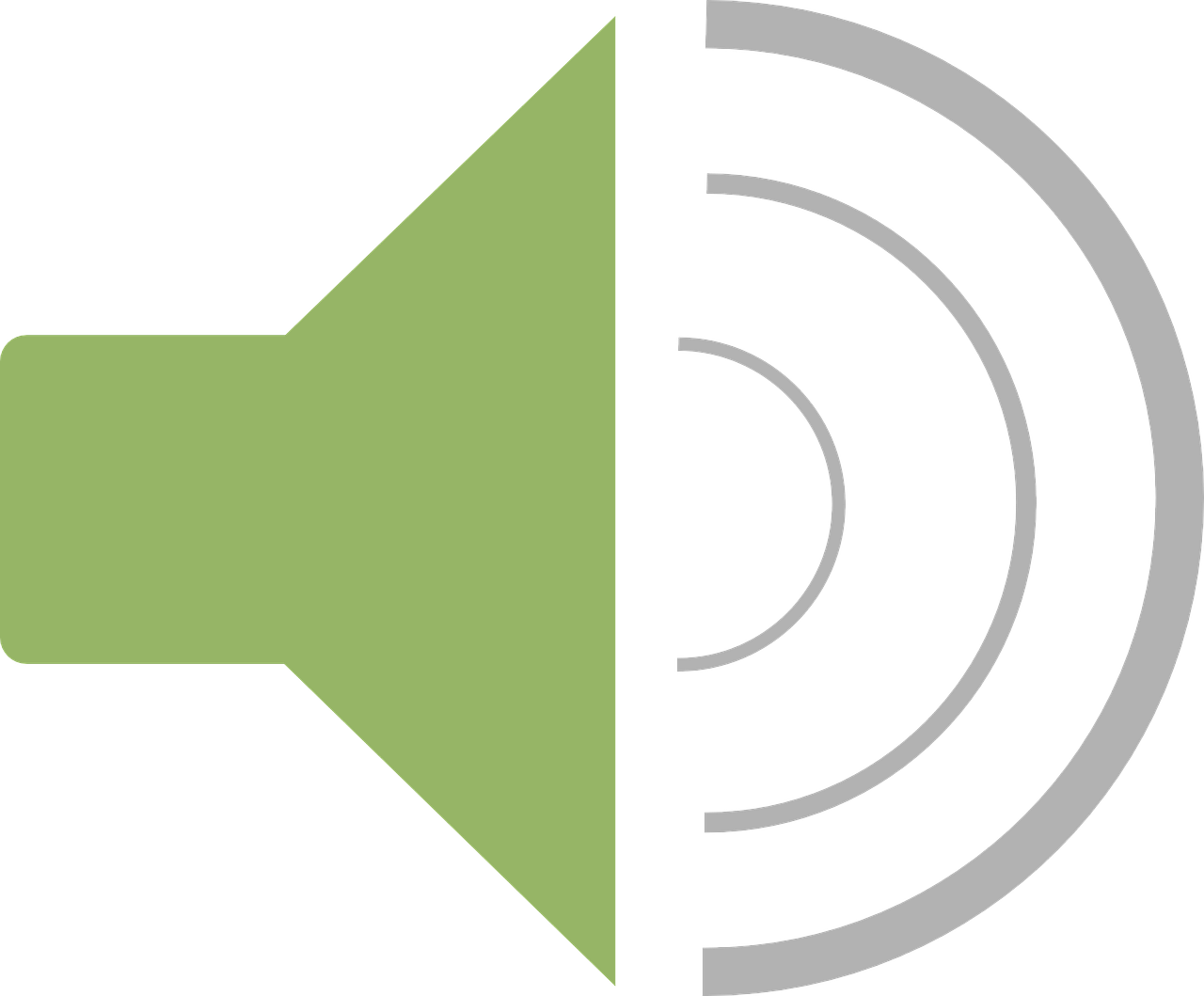 Sound Icon Graphic PNG image