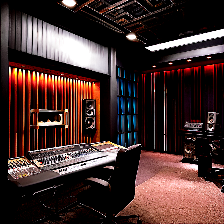 Soundproof Recording Studio Design Png Gem PNG image