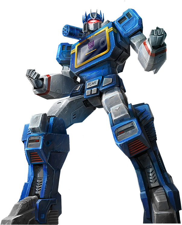 Soundwave_ Transformers_ Character_ Render PNG image