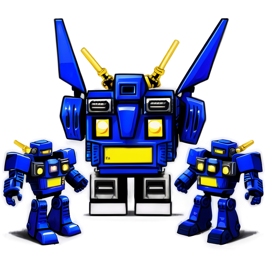 Soundwave With Minibots Png Mud PNG image