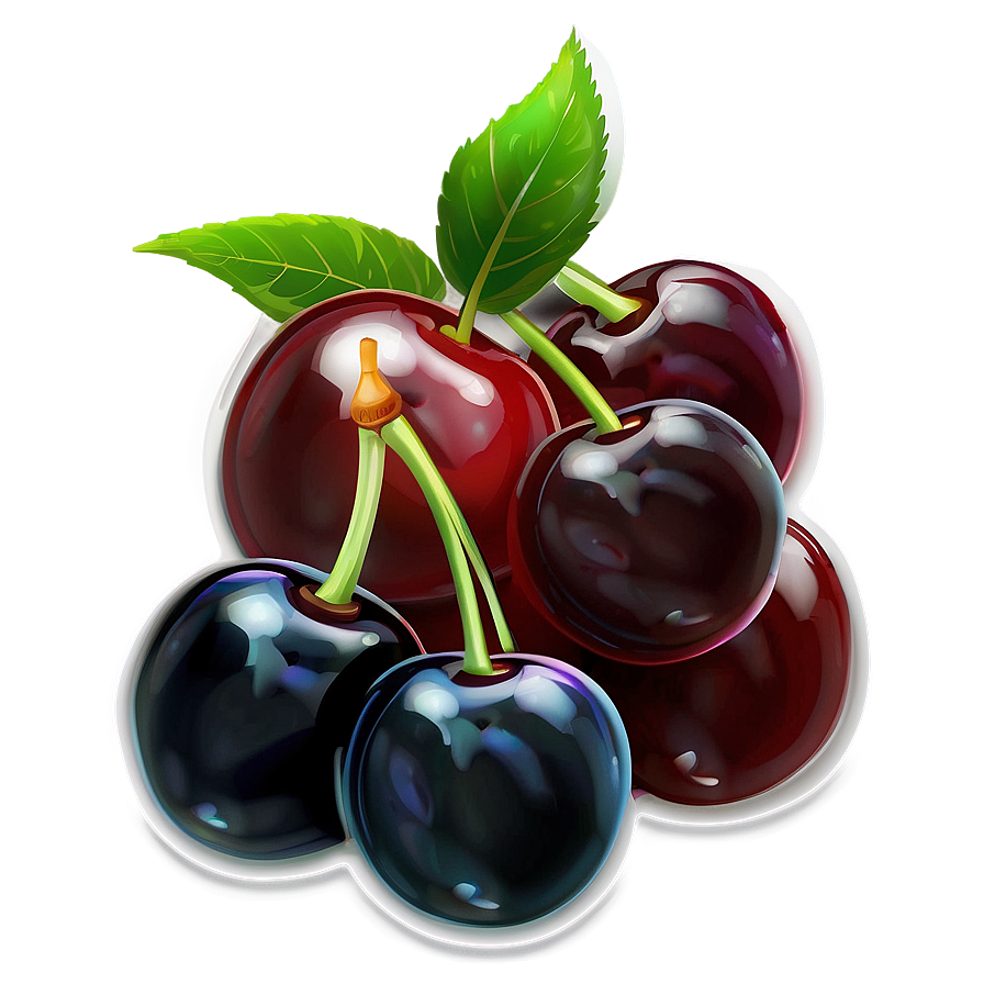 Sour Cherry Cartoon Png 06252024 PNG image