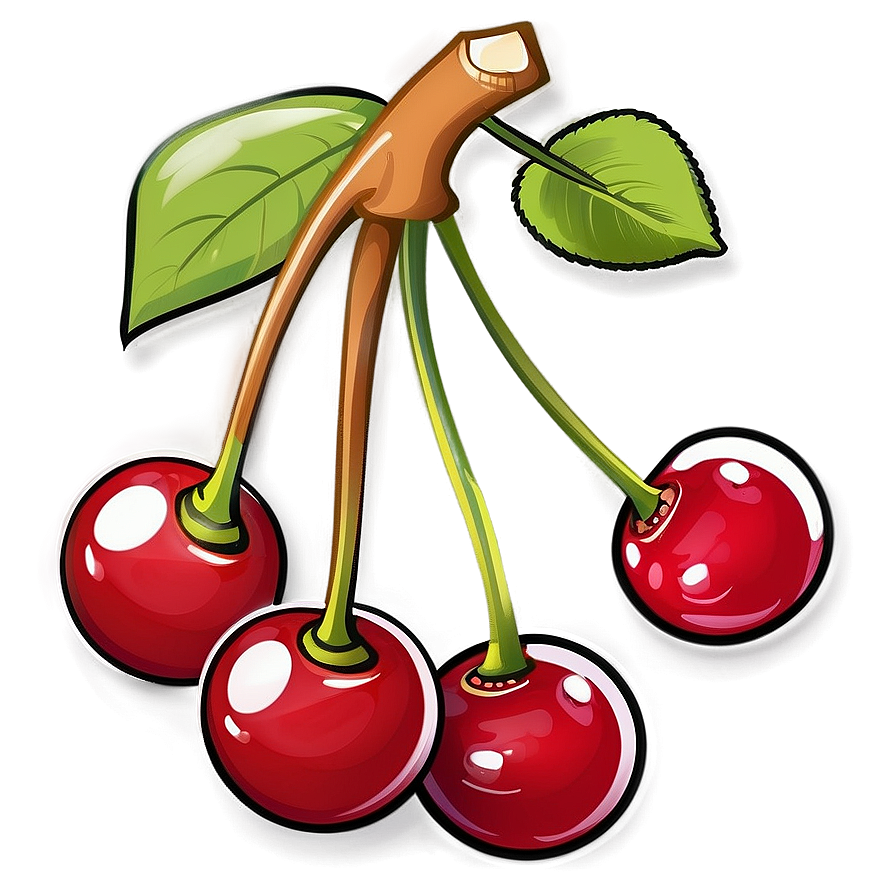 Sour Cherry Cartoon Png 70 PNG image