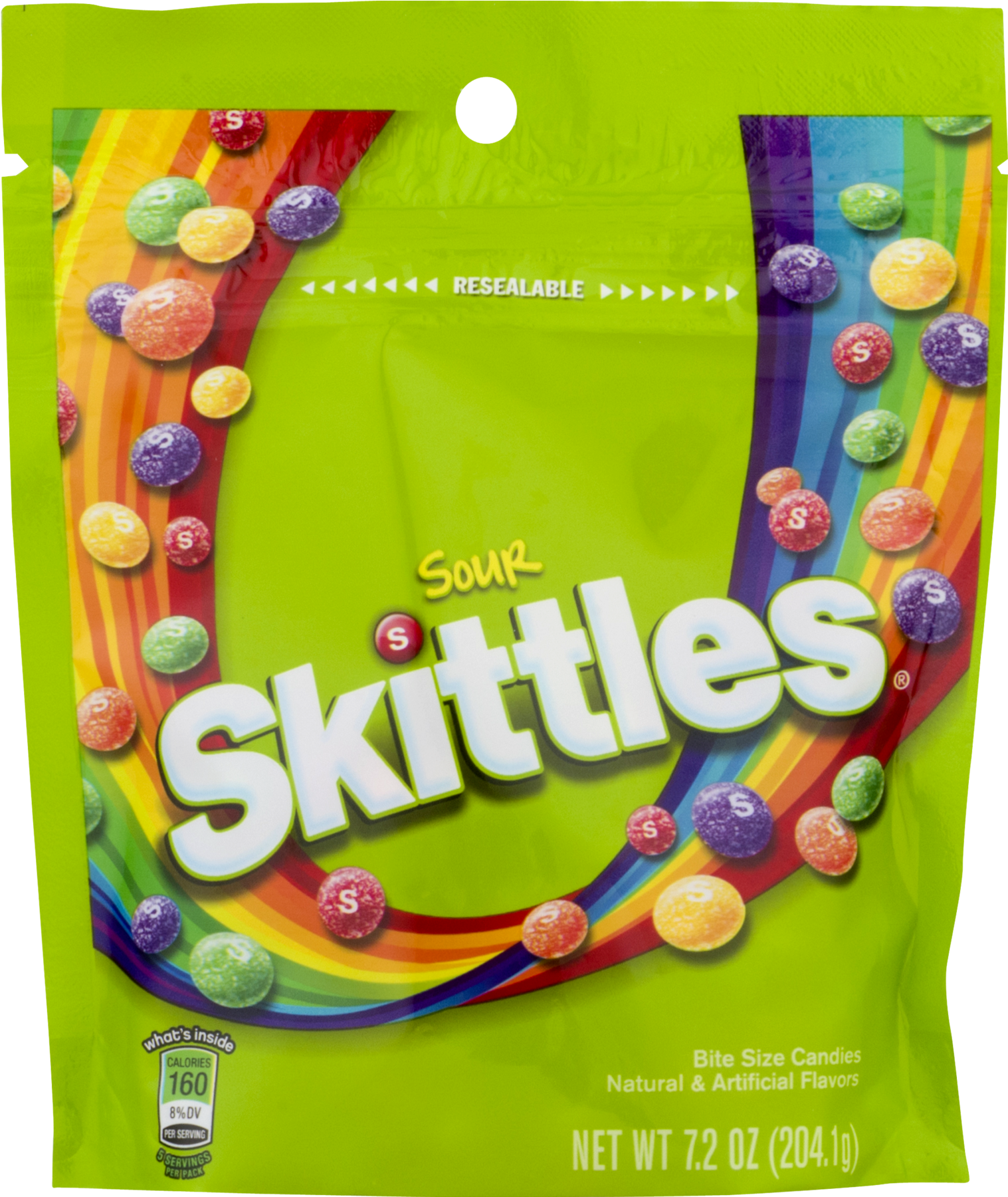 Sour Skittles Candy Package Image PNG image
